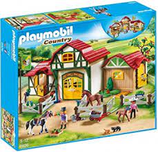 Découvrez ici des jouets adaptés à votre animal de compagnie. Playmobil Club D Equitation 6926 Amazon Fr Jeux Et Jouets