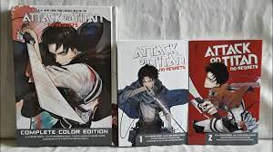 Unboxing Attack on Titan No Regrets Manga - YouTube