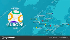 The uefa european championship is one of the world's biggest sporting events. Vektorgrafiken Euro 2020 Vektorbilder Euro 2020 Depositphotos