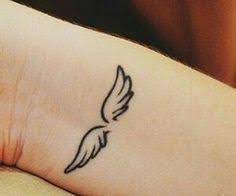 Imagem De Tattoo Wings And Angel Wing Tattoos On Wrist Tattoos Tattoo Designs
