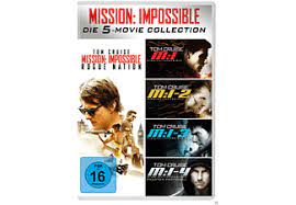 Tom cruise, philip seymour hoffman, ving rhames and others. Mission Impossible 1 5 Box Dvd Online Kaufen Mediamarkt