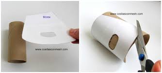 Consigue una paz de papel que la forma de la siguientepaso 2: Manualidades Para Ninos Avioneta Reciclando Tubos De Papel Higienico Cositasconmesh