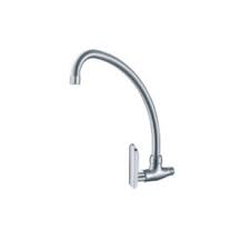 brass chrome wall sink tap 1211c