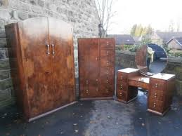 Showing results for art deco bedroom furniture. Art Deco Burr Walnut Bedroom Set Bedroom Suite 312310 Sellingantiques Co Uk