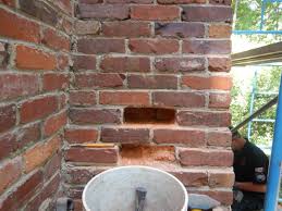 Chimneys often look great to the untrained eye, but a professional can quickly pinpoint problems like masonry cracks and water. Chimney Rebuilds Repointing Greenville Sc Chimcheree