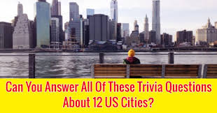 For many people, math is probably their least favorite subject in school. Can You Answer All Of These Trivia Questions About 12 Us Cities Quizpug