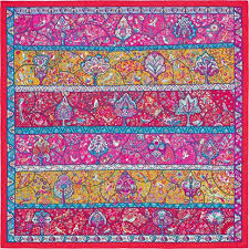 La Maison Des Carres Hermes Au Pays Des Oiseaux Fleurs Silk Accessories Hermes Scarf Silk Bomber