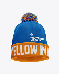 Download Winter Hat Mockup In Apparel Mockups On Yellow Images Object Mockups