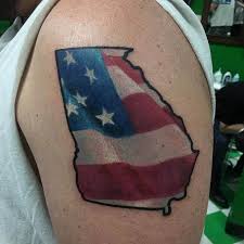 This tattoo design have overflowing flag ink colors which gives them spruce appearance. 125 Patriotic Tattoo Ideas That Invoke A Sense Of Pride Wild Tattoo Art