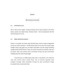 Sebelum soal selidik digunakan dalam kajian ini, kajian rintistelah dijalankan. Bab 3
