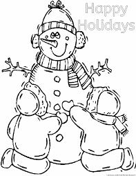 Happy holidays printable coloring pages are a fun way for kids of all ages to develop creativity, focus, motor skills and color recognition. Happy Holidays Coloring Pages