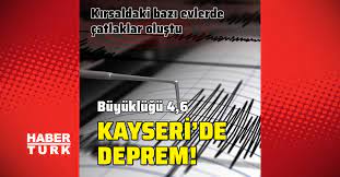 04.08.2021 15:56 | son güncelleme: Son Dakika Deprem Kayseri De 4 6 Buyuklugunde Deprem Gundem Haberleri