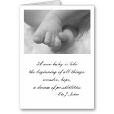Greeting Card For New Baby With Quote Card Zazzle Com In 2021 Baby Quotes New Baby Quotes New Baby Products