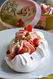 Vacherin Express Avec La Glace Carte D Or Facon Glacier Recette Vacherin Vacherin Alimentation