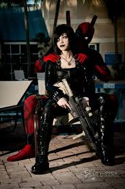 Domino X Deadpool Cosplay Characters Couples Cosplay Marvel Cosplay