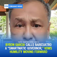 In a recent social media post from Australia, Byron Garcia questioned the  legitimacy of Governor-elect Pamela Baricuatro's victory in Cebu, dubbing  her a “Smartmatic Governor” due to alleged irregularities in the automated