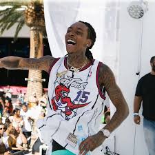 Features replica of vince carter's toronto raptors 1998/99 swingman jersey features carter's name and number and player id and year tag Mitchell Ness Swingman Jersey Of Toronto Raptors Worn By Wiz Khalifa On His Instagram Account Wizkhalifa Spotern