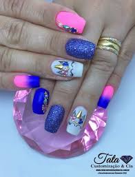 ⭐ diseños de uñas kawai 2020 + videos Imagenes De Unas Decoradas De Unicornio Para Ninas Imagenes De Unas