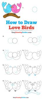 How To Draw Love Birds Really Easy Drawing Tutorial Drawing Tutorials For Kids Drawing Tutorial Easy Doodle Art For Beginners