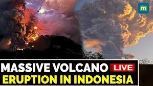Indonesia Volcano Eruption LIVE: Mount Lewotobi Laki-laki Erupts |  'Terrifying' Volcano Eruption - YouTube