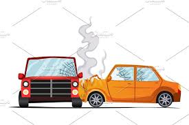 See car accident cartoon stock video clips. Accident On Road Car Damaged Car Illustration Car Crash Accident