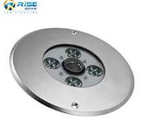 316L Stainless Steel DMX control dry deck jet nozzle underwater fountain  lights water fountain lighting with controller