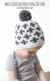 The fair isle hat free knitting pattern is fun to knit and easy once you get the hang of it. Swiss Cross Hat Fair Isle Knitting Pattern Little Red Window