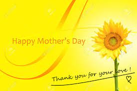Greet your mom in unique way. Happy Mother S Day Card In English Sunflower On Yellow Background Stock Photo Picture And Royalty Free Image Image 99867911