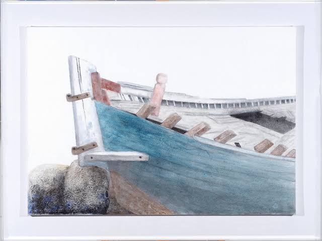 Βάρκα Ζωγραφικό Έργο του Σωτήρη Σόρογκα | Sianti Gallery