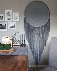 Dreamcatcher Grey Greyhome Greydecor Myhome Dream Catcher Dream Catcher Diy Giant Dream Catcher