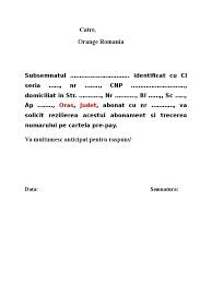 Cerere de reziliere contract telekom romania (fostă romtelecom). Cerere De Reziliere Abonament Telefonie Mobila Orange