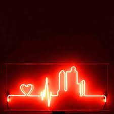 Reposting Cityxrg My Hearts In The City Red Aesthetic Wallpaper Iphone Neon Neon Wallpaper