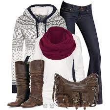 Polyvore Current Winter Fashion Trends Outfit Ideas For Women 2014 2015 Girlshue Trending Fashion Outfits Fashion Fashion Trends Winter