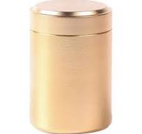 1 Pack Tea Tin Canister Black Metal Loose Tea Jar Small Tea ...