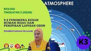 Lapisan ozon memiliki fungsi untuk melindungi bumi dari sinar ultraviolet yang membawa dampak buruk bagi makhluk hidup di bumi, mensstabilkan suhu agar dapat dimanfaatkan makhluk hidup di bumi. 9 2 Fenomena Kesan Rumah Hijau Dan Penipisan Lapisan Ozon Ting 5 Kbsm Youtube