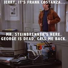 The ultimate collection of frank costanza's greatest hits.as played by jerry stiller, from the classic tv show seinfeld.this montage contains clips from. Seinfeld Meme Seinfeld Funny Seinfeld Quotes Seinfeld Meme