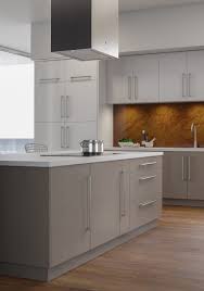 Solid sheet acrylic and acrylic veneer are opening a new niche in cabinetmaking. Contemporary White Kitchen Cabinets Showplace Cabinetry