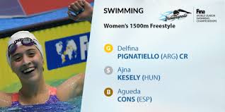 Delfina pignatiello (ga) nuotatrice argentina (it). Fina Argentina S Delfina Pignatiello Makes Facebook