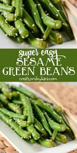 Use Fresh Or Frozen Green Beans For This Tasty Side Dish This Easy Green Bean Recipe Is So Flavorfu Green Bean Recipes Green Bean Recipes Healthy Bean Recipes