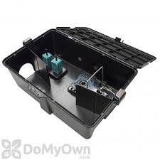 These bait stations are designated mouse bait stations. Pest Barrier Raptor Edge Bait Station With Magnets