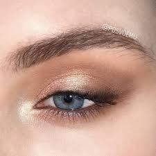 Mila Bulatova On Instagram One More Hindash Inspired Look Or How To Rock Blue Eyes With Warm In 2020 Blue Eye Makeup Eye Makeup Youtube Makeup