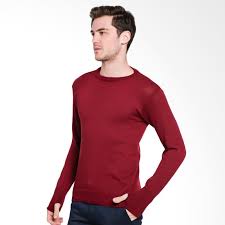 Yuk, beli produk lokal favoritmu hanya di 6.6 shopee pilih lokal! Jual Vm Oblong Rajut Polos Panjang Sweater Pria Merah Maroon Terbaru Juli 2021 Blibli