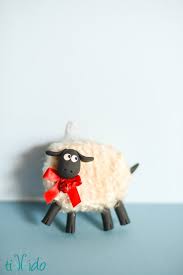 Free shipping on all orders over $35! Fluffy Friendly Sheep Christmas Ornament Tutorial Tikkido Com