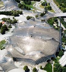 Munich Olympic Stadium Behnisch Frei Otto 1972 8 Stadium Architecture Futuristic Architecture Amazing Architecture