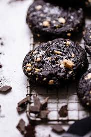 Bittersweet Chocolate Cookies Caramelized White Chocolate Plays Well With Butter Recipe Chocolate Cookies Chocolate Chocolate Cookie Recipes