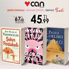 Seker Portakali Hayvan Ciftligi Simyaci Seti 3 Kitap Can Yayinlari Can Yayinlari Seker Portakali Hayvan Ciftligi Simyaci Seti 3 Kitap Can Yayinlari
