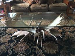 Maybe you would like to learn more about one of these? Custom Made Moose Antler And Glass Coffee Table Antler Creek Wildlife Creations