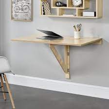 tafel bureau opvouwbaar voor wandmontage 100x60x58 hout tafel bureau klaptafel tafel aan muur