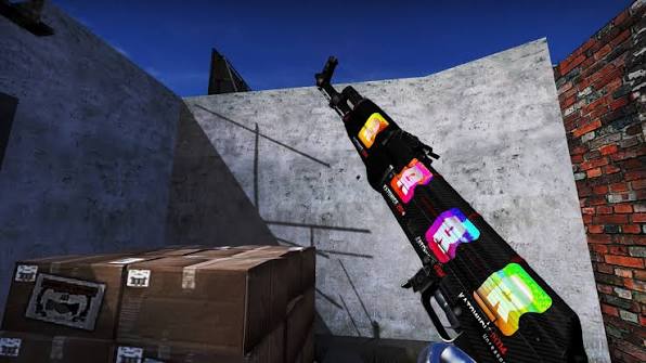Reason Gaming is back! Remember this bright sticker that shimmers with all  the colors of the rainbow? It is possible that you will soon be able to  apply this to your skin