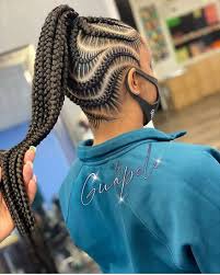 With the fashion world evolving with numerous styles and iconic fashion looks, double ponytails have also become a new trend among young girls. African Hairstyles Braids Hairstyle 2021 Alsproibida